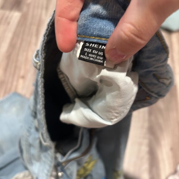 Ripped jeans, Unqiue women's - Picture 3 of 3